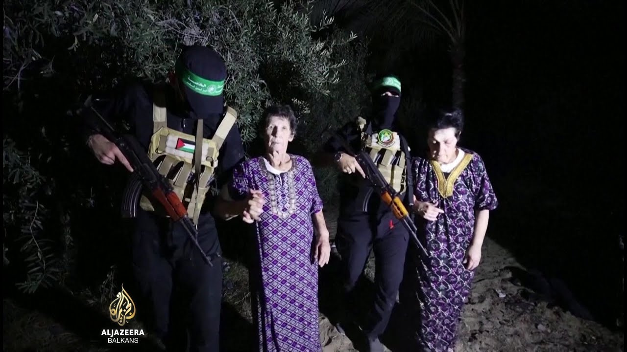 حماس تطلق سراح رهينتين إسرائيليتين مسنين