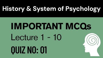 PSY 502 | Quiz No 01 | Lecture 1 to 10 | Accurate Solutions for MCQs