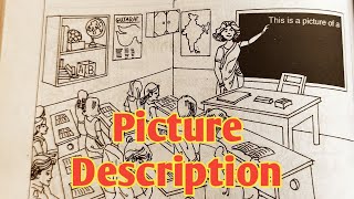 Classroom Picture Description || English picture description || AJ Pathshala ||