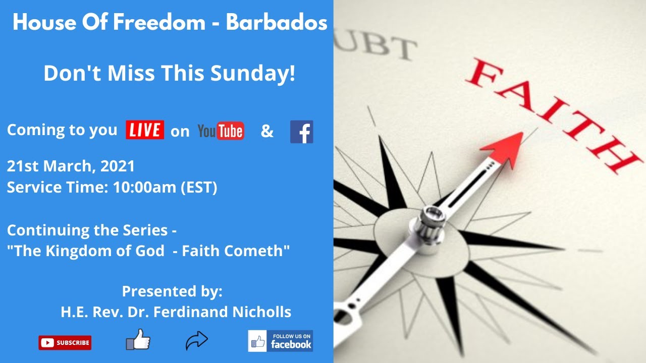 House Of Freedom Barbados 21st March 2021 YouTube