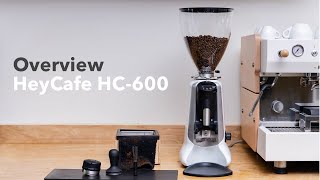 HEY CAFE' HC 600 AD DOSER ESPRESSO GRINDER