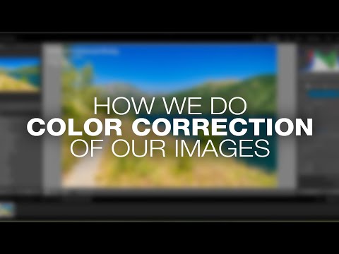 Landscape Color Correction of our Images in Adobe Lightroom