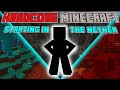 Hardcore Minecraft but I Start in the Nether