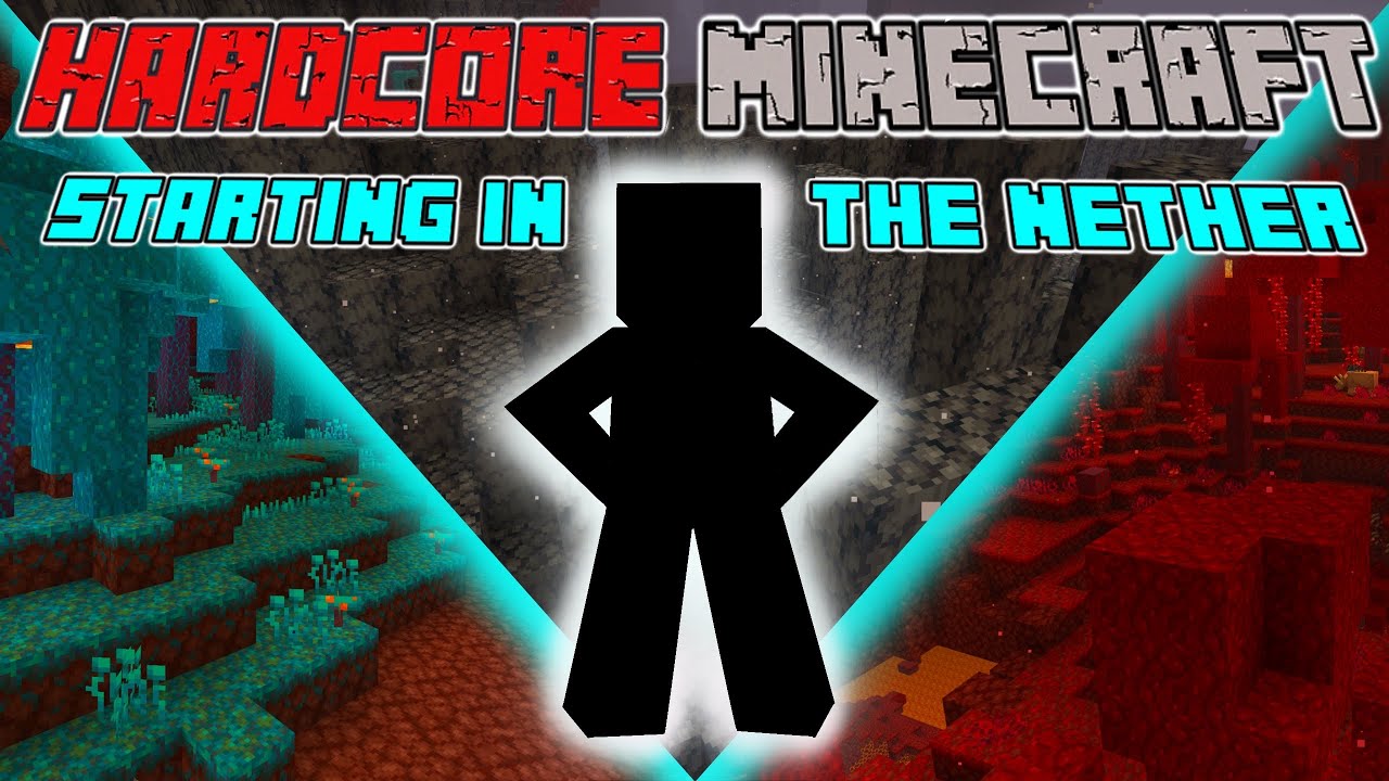 Hardcore Minecraft but I Start in the Nether - YouTube