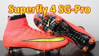 Nike Mercurial Superfly 4 SG-PRO Hyper Punch - Unboxing + On Feet YouTube