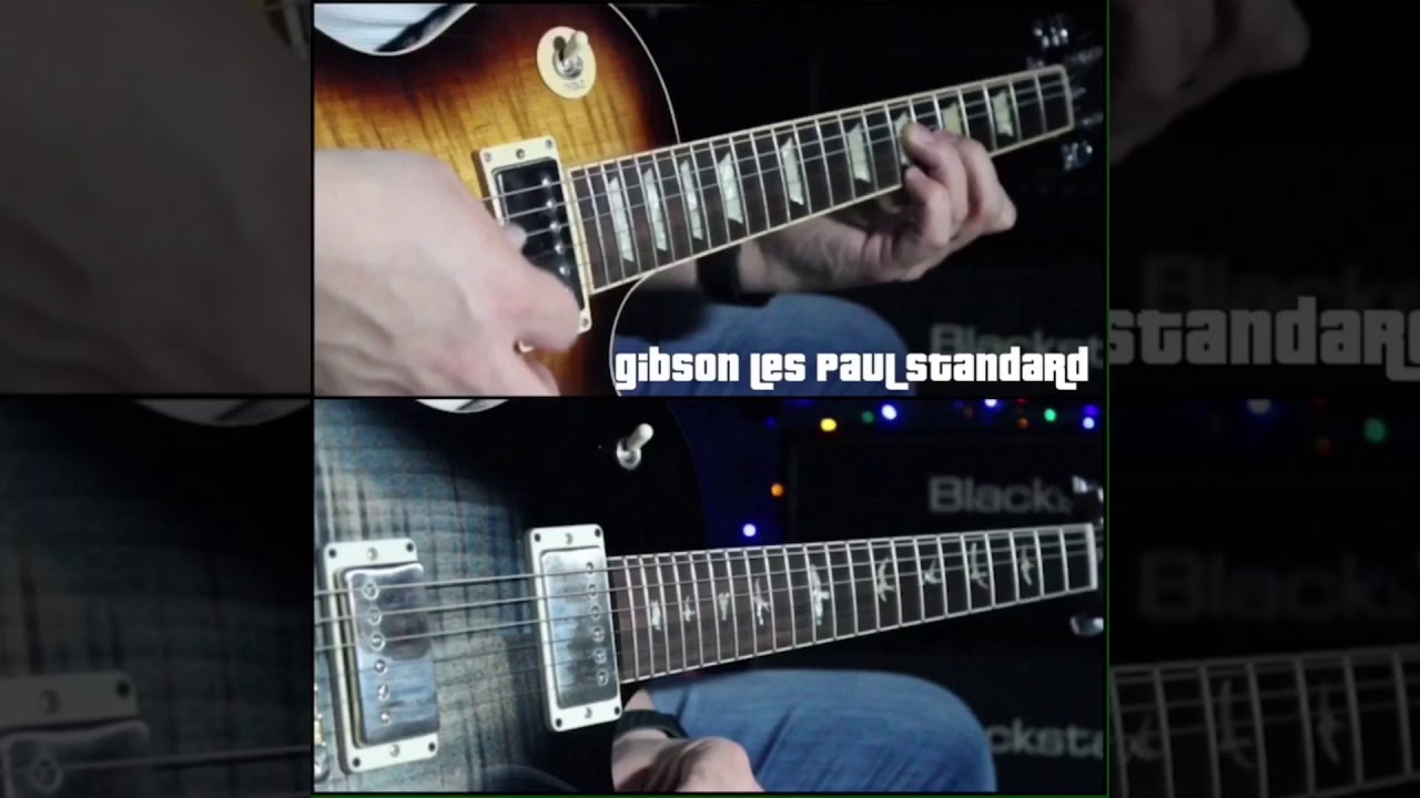 Gibson Les Paul Standard vs PRS SC594: Clean Tones