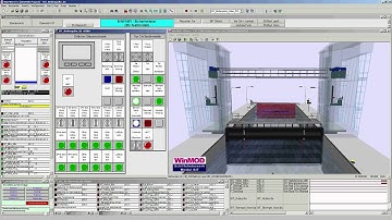 Virtuelle Inbetriebnahme für Verkehrstechnik mit WinMOD