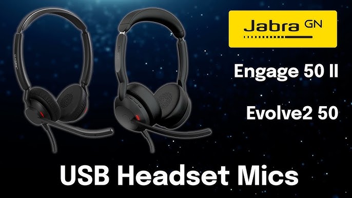Jabra Engage 50 II - The Best Call Center Headset In The World! - YouTube