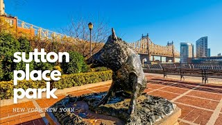 Sutton Place Park Walk at 19°F  | NYC
