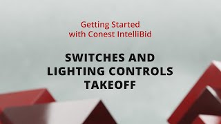 Switches And Lighting Controls Takeoff Conest Software