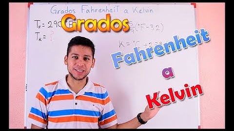 Grados Fahrenheit a Kelvin - Salvador FI