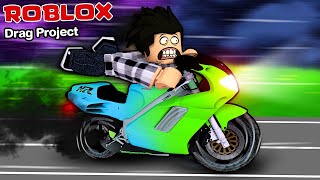 ROULER EN MOTO à 350 Km/h !!! 😱🏍️ ROBLOX DRAG PROJECT