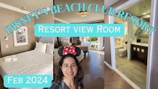 Disney's Beach Club Resort/Resort View Room/February 2024/New soft goods refurbishment