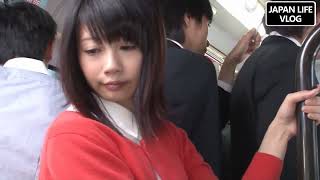 My sister is going to work with her co-worker. (JAPAN BUS VLOG Vida Japonesa) 37