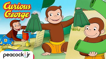 Summer Adventures with George ☀️ 🏄‍♂️  | CURIOUS GEORGE