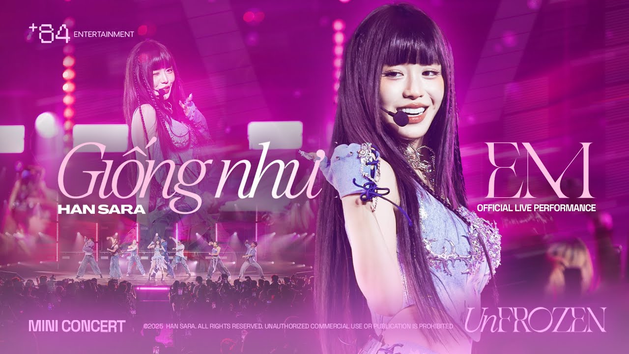 HAN SARA - GIỐNG NHƯ EM | OFFICIAL LIVE PERFORMANCE's Banner