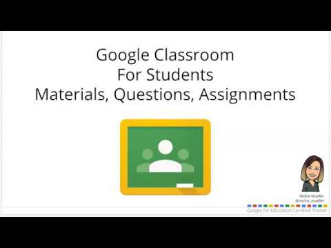 google classroom question vs assignment