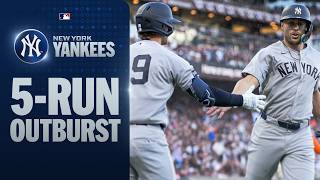 Full 5-Run Outburst For The Yankees On Opening Night Vs. The Giants Watch On Netflix