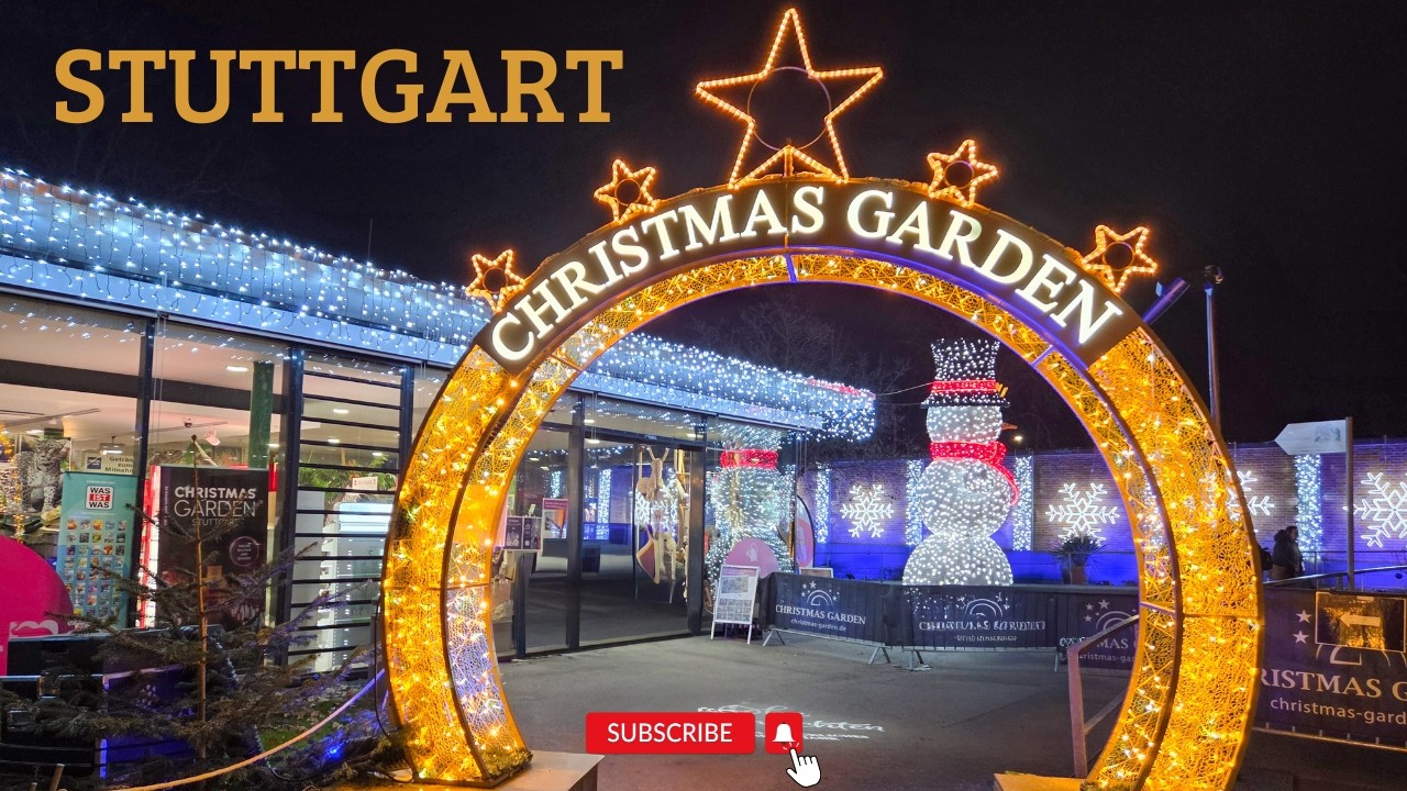 Christmas Garden Stuttgart 2025 | Egy varázslatos téli mese ✨