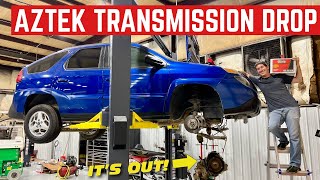 Pulling GM's WEAKEST Transmission Out Of My $1,000 Pontiac Aztek