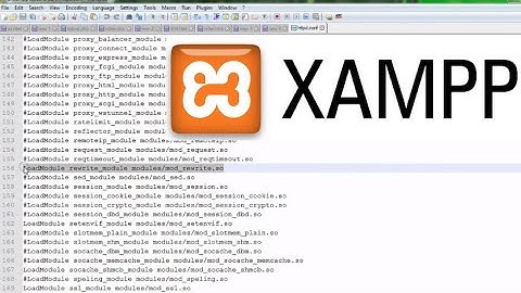 how to enabling mod rewrite in xampp
