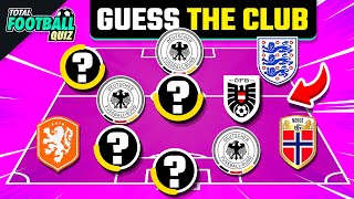 GUESS THE FOOTBALL TEAM BY PLAYERS’ NATIONALITY - SEASON 2023\/2024 | QUIZ FOOTBALL TRIVIA 2024