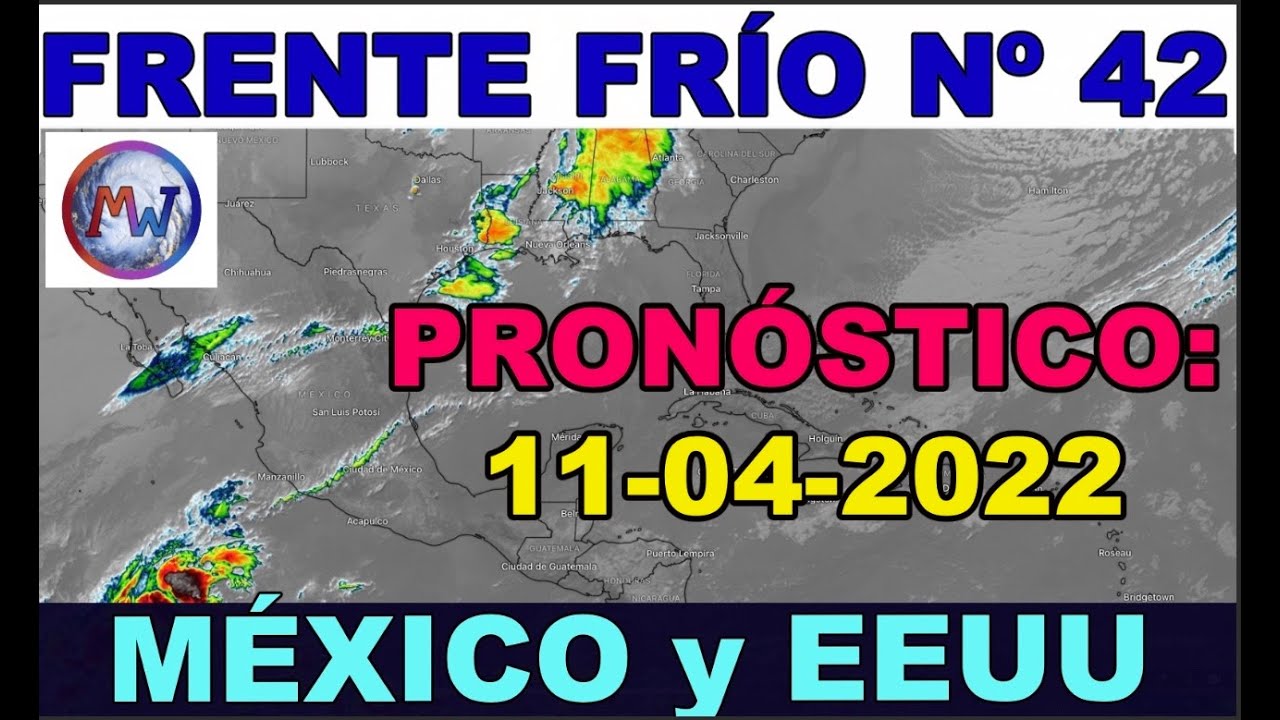 Nuevo F. Frío nº 42. Descenso de las temperaturas y lluvias en Luisiana