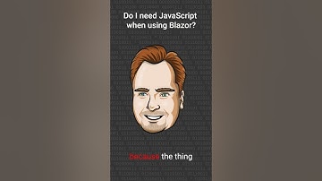 Do I need to use JavaScript with Blazor?