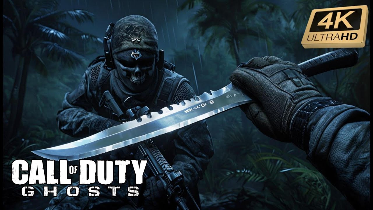 GHOSTS END OF THE LINE | Realistic ULTRA Graphics Gameplay [4k 60fps] Call of Duty