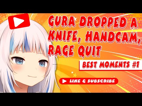 Gawr Gura's Hand and Finger Reveal | Best of Hololive Clip eng sub part #1 Clippers Vtuber