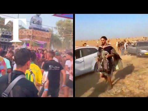 Israeli festival goers gunned down by Hamas as they flee Supernova music festival