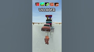 Noob vs PRO vs Hacker vs Villager vs Herobrine Car Challenge!  #beamngdrive