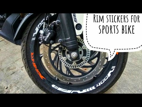 sports bike stickers