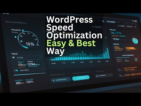 WordPress Image Optimization, Clear Cache, Minify JS-CSS, Optimize Database Increase Web Speed