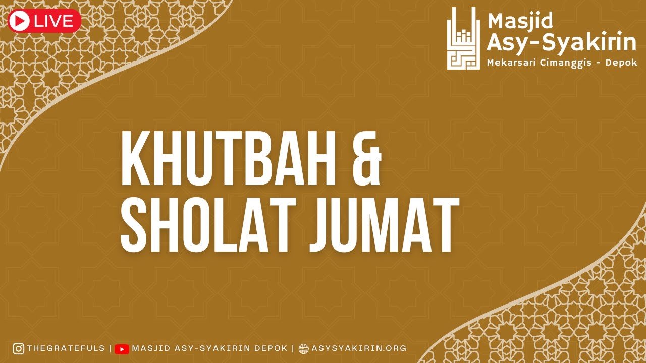 Khutbah Jumat - Ust Muhammad Bakar, Lc. | 9 Ramadhan 1447 H