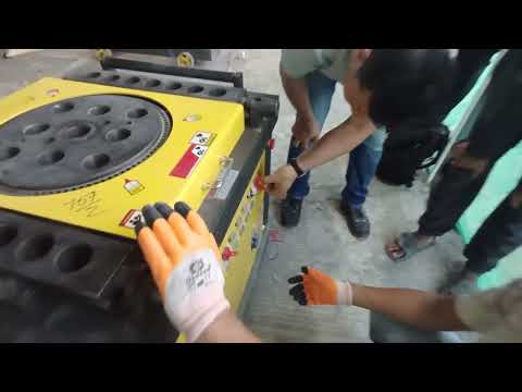 Bar bending machine / on test & trial