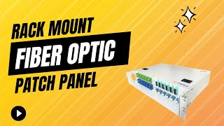 Rack Mount Fiber Optic Patch Panels