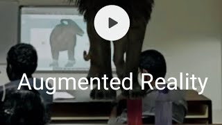 How to create Augmented Reality Videos using your Mobile phone? AR Videos ! 3D Google Animals! screenshot 3