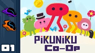 Let's Play Pikuniku Co-Op - PC Gameplay Part 1 - Oddball Cooperation