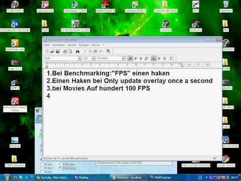 Video: So Richten Sie Fraps Ein Und Verwenden Es