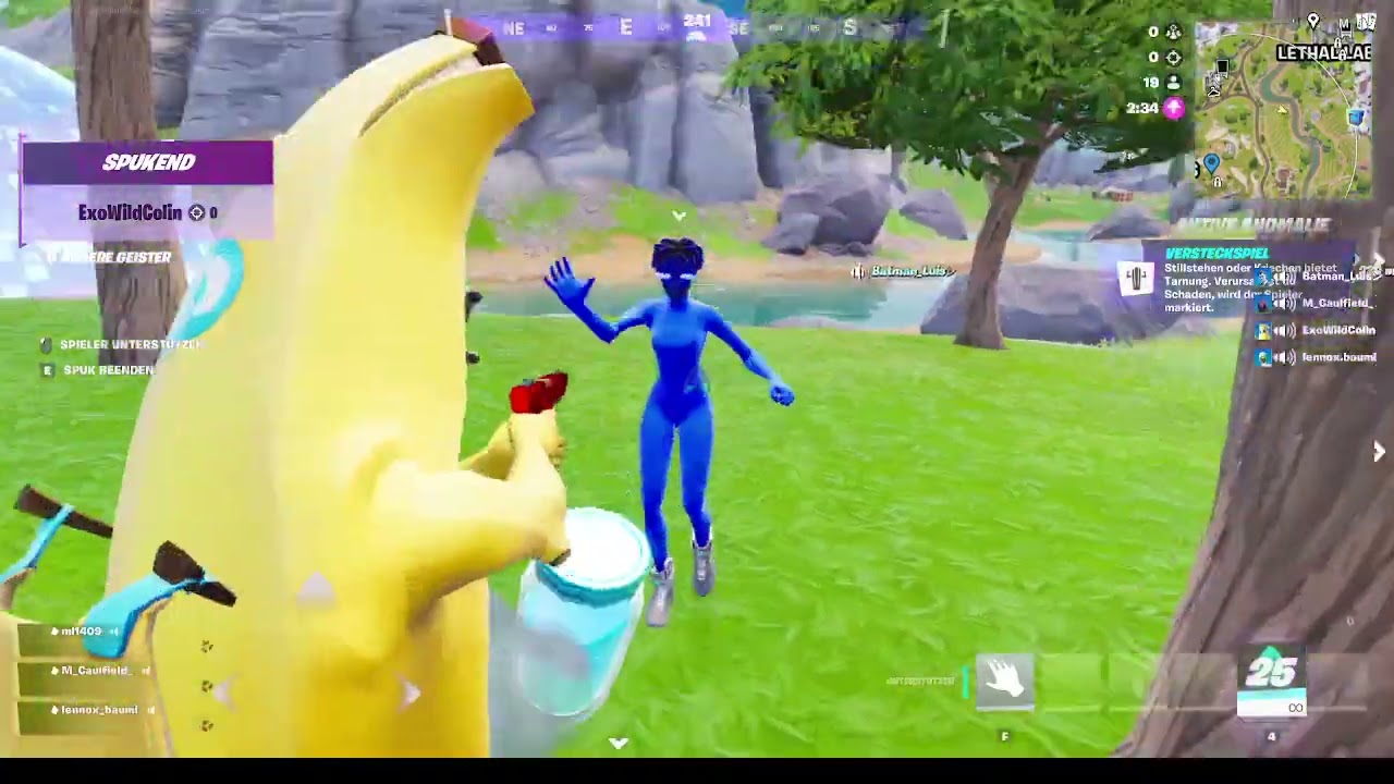 banane übernimt gefült meinen kanal