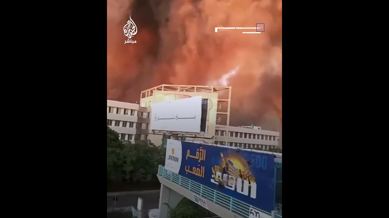 "ما تخافوا".. فيديو جديد يكشف حجم القصف الإسرائيلي على الضاحية الجنوبية