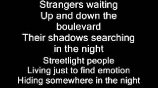 Video thumbnail of "Journey-Don't Stop Believin' Lyrics"