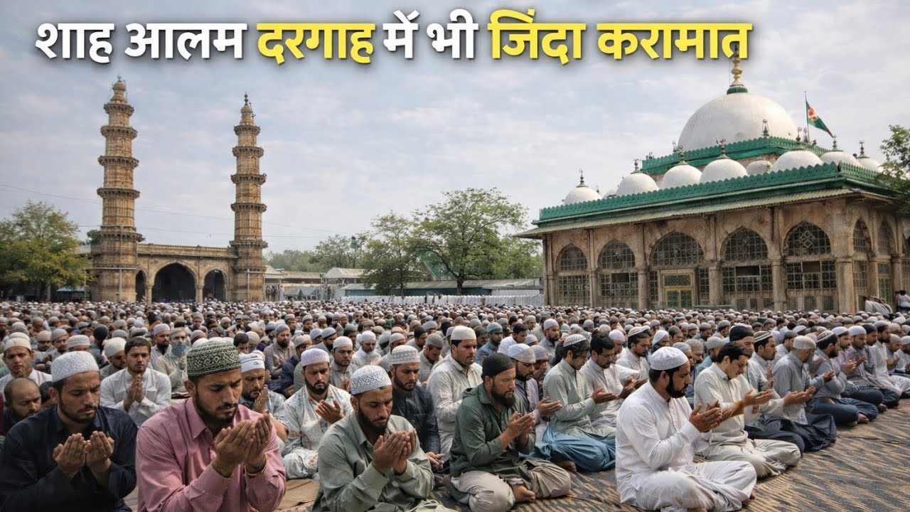 Ramzan ka pehla Jumma Mubarak shah e Alam dargah ahmdabad me kya bola Muslim ke liy jaruri elan 👆🏻😍