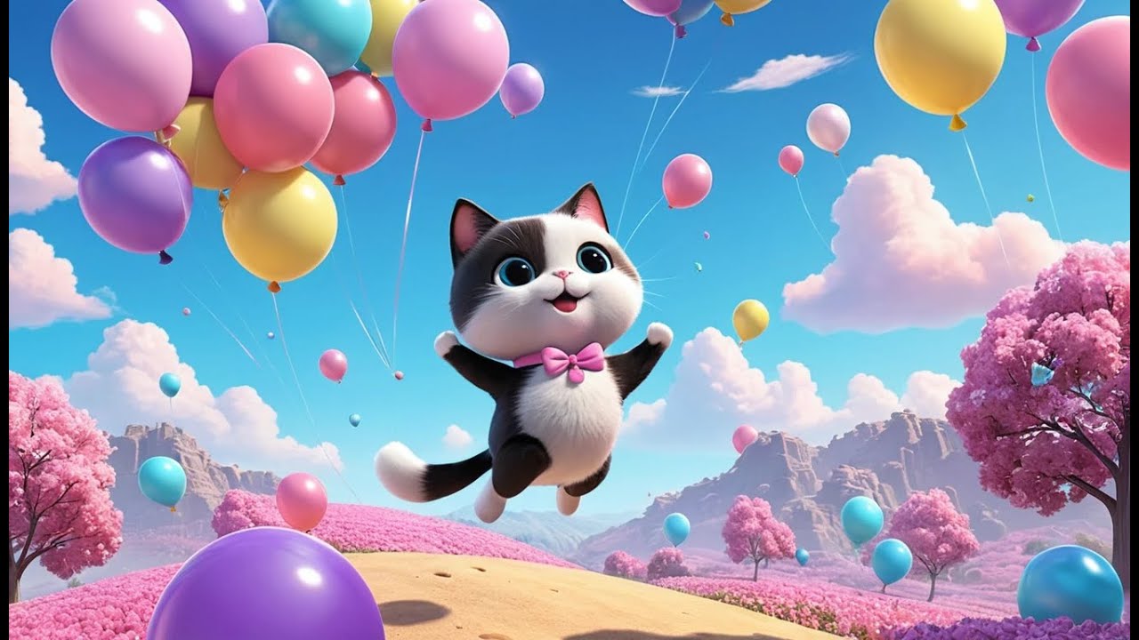 Cookie Cat and the Jellybean Jungle | Sweet Adventure Song for Kids | Fun Cookie Cat Rhyme