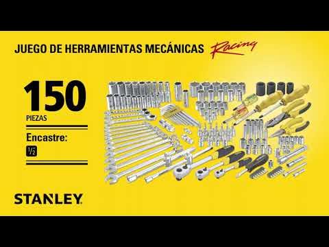 Juego Herramientas Stanley Racing Caja Kit Set 150 Piezas