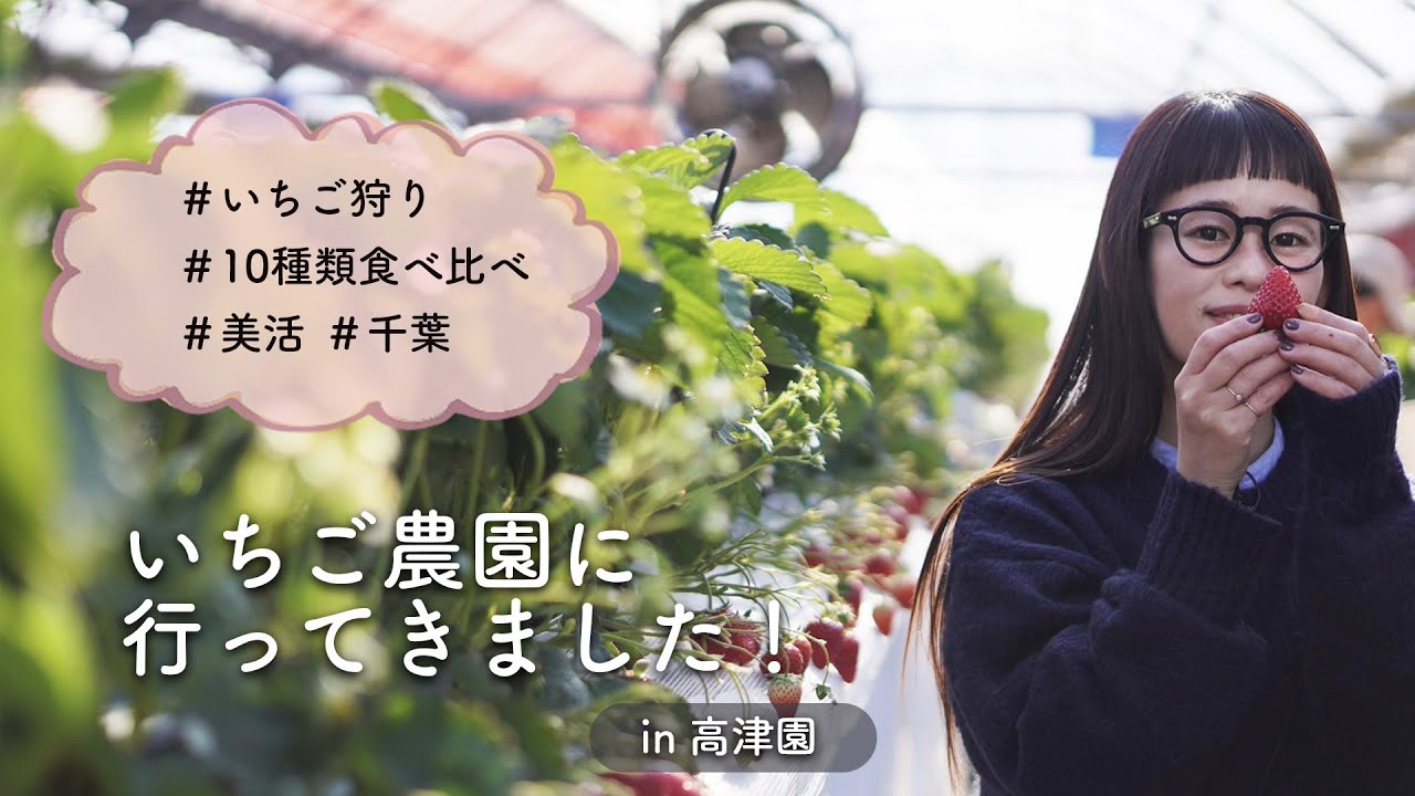 【いちご狩り】千葉でカジュアルにいちご狩り‼︎