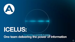 ICELUS : One team delivering the power of information