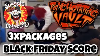 Psychopathic Vault Black Friday Pick Ups THREE Total Packages Unboxed!!!