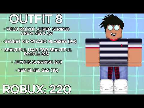 10 Awesome Roblox Outfits Youtube - secret kid wizard glasses roblox